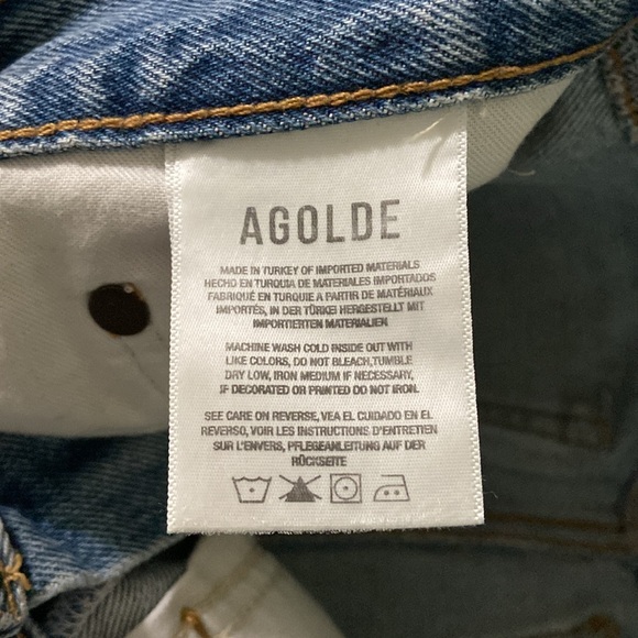 Agolde-Liv Denim Skirt-Revival-25 - Picture 4 of 5